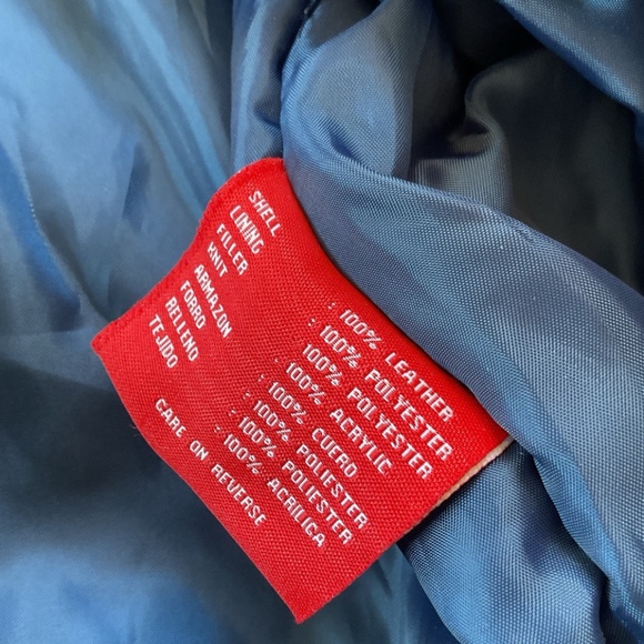 NFL Dallas Cowboys Unisex L Black Blue Suede Leather Lined Varsity Jacket Coat - Picture 14 of 16